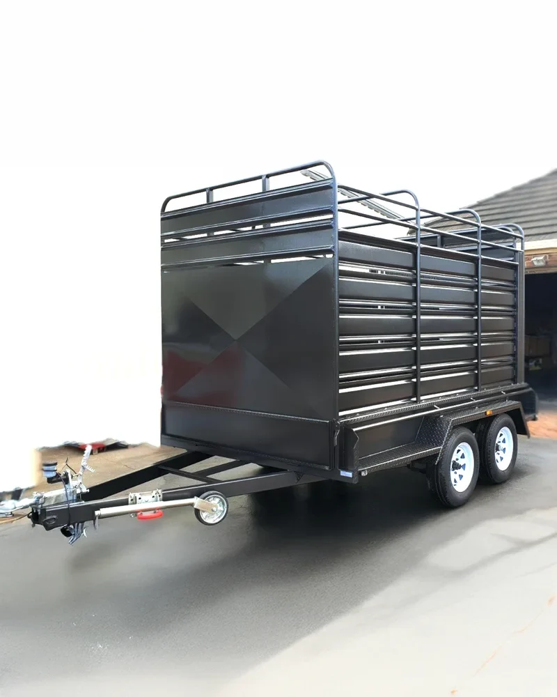 10×5 Deluxe Heavy Duty Stock Crate Trailer for Sale