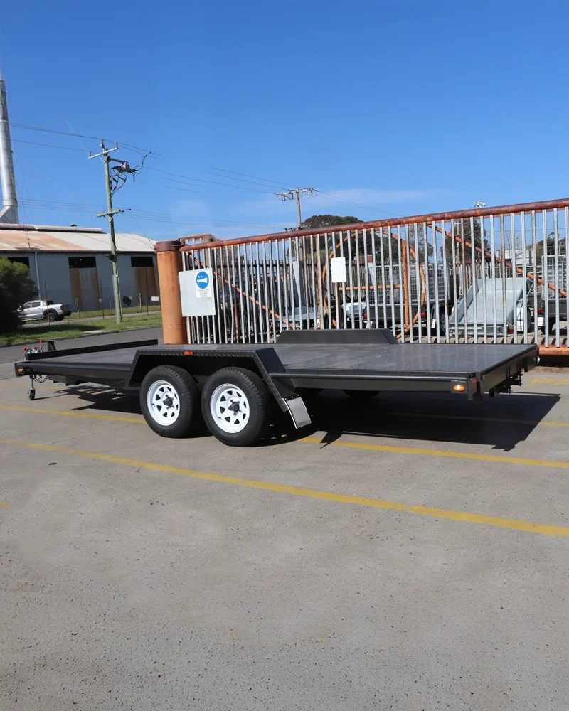 16x6x6 Semi Flat Top Car Carrier Trailer for Sale