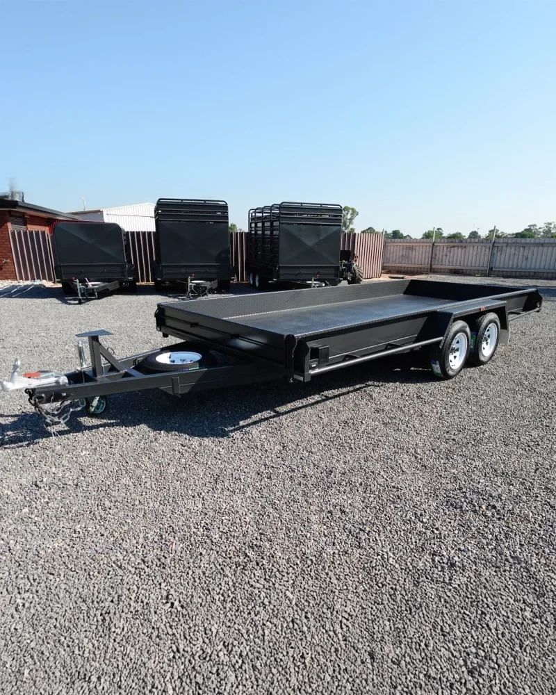 16×6’6″ Box Car Carrier Trailer 3200 KG GVM with 10″ Sides for Sale Mildura