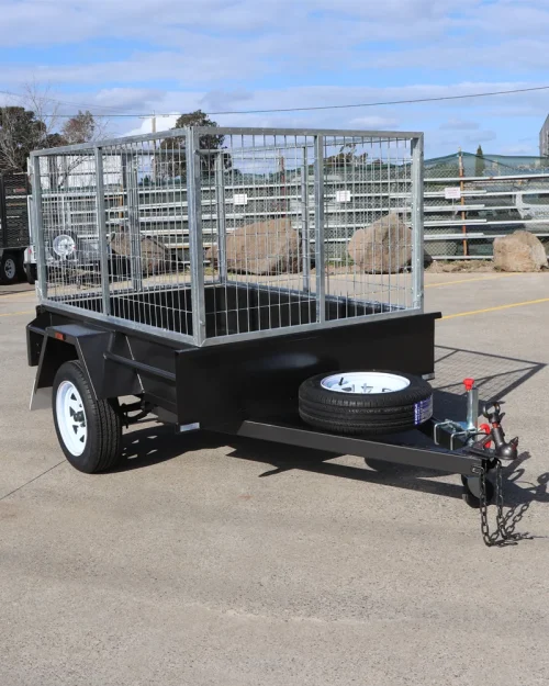 6×4 Medium Duty Single Axle 3ft Cage Trailer for Sale Mildura
